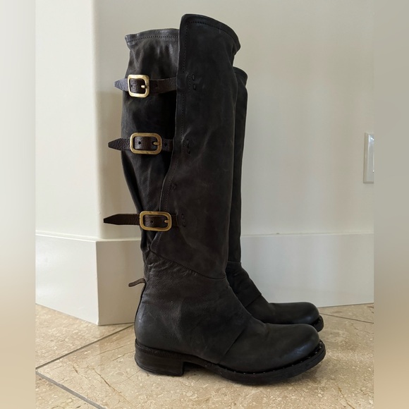 *SOLD* A.S.98/AS98 x Free People leather boots - Picture 2 of 16